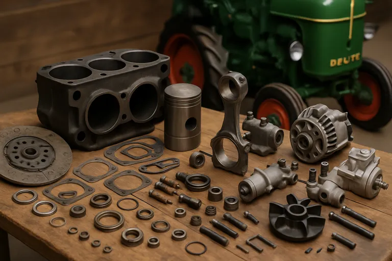 Veelzijdig assortiment van onderdelen