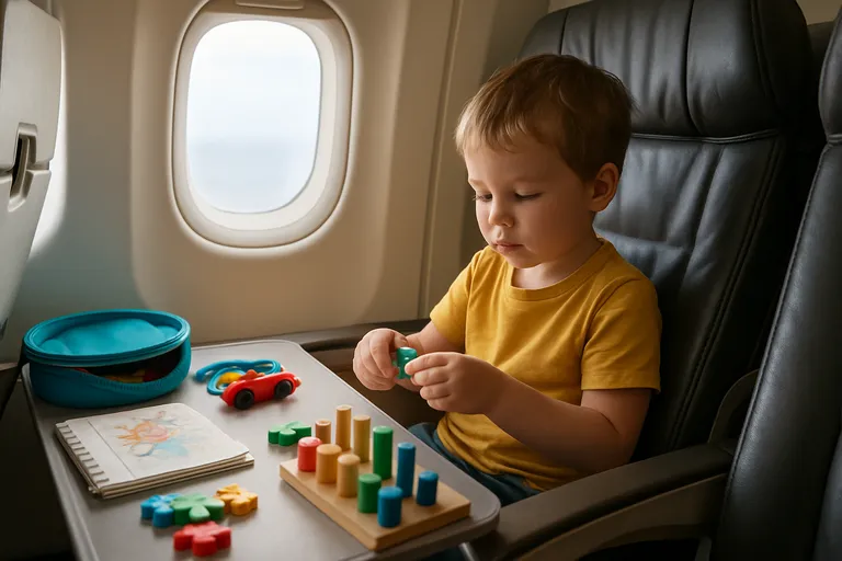 Speelgoed en activiteiten voor een comfortabele reis met kinderen
